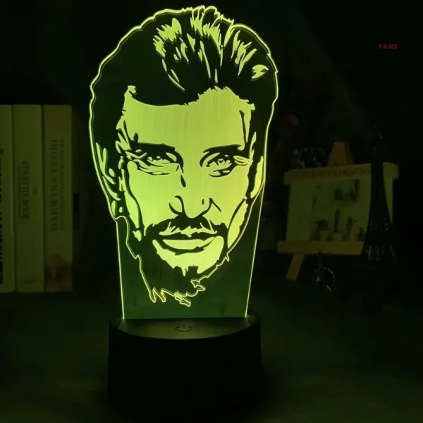 Lampe Johnny Hallyday modèle 9