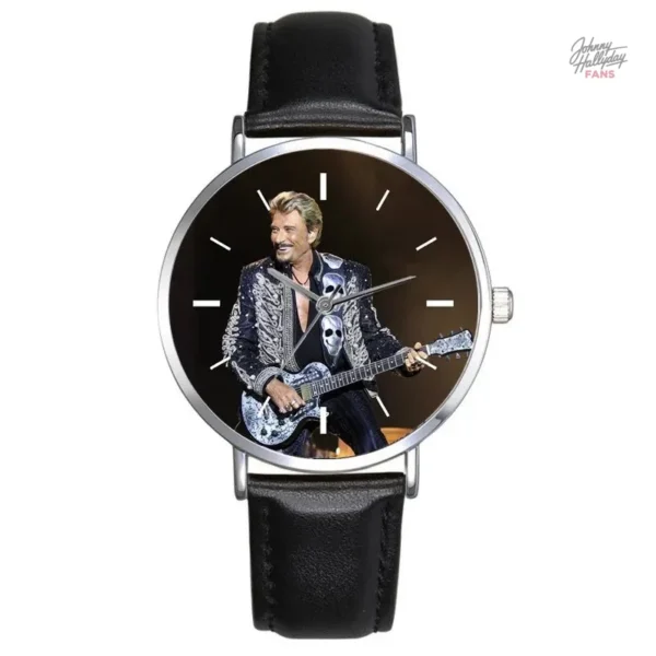 Montre Johnny Hallyday modèle 1 en cinq couleurs