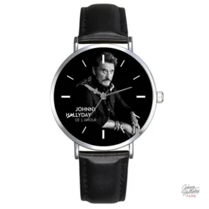 Montre Johnny Hallyday modèle 2, design élégant et intemporel