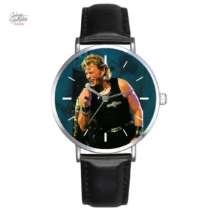 Montre Johnny Hallyday modèle 3, design élégant et intemporel