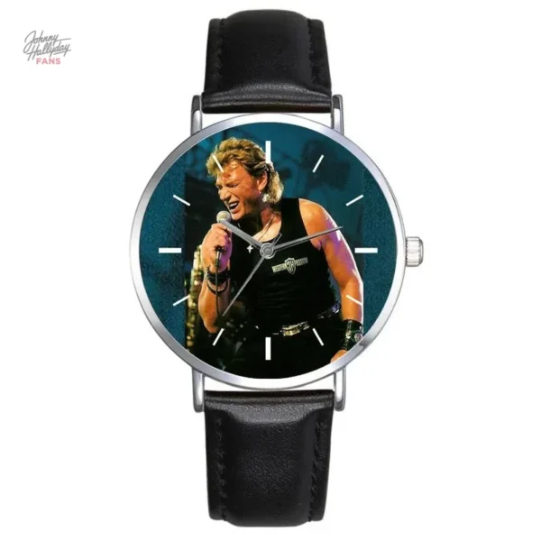 Montre Johnny Hallyday modèle 3, design élégant et intemporel