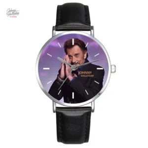 Montre Johnny Hallyday modèle 5, design élégant et intemporel