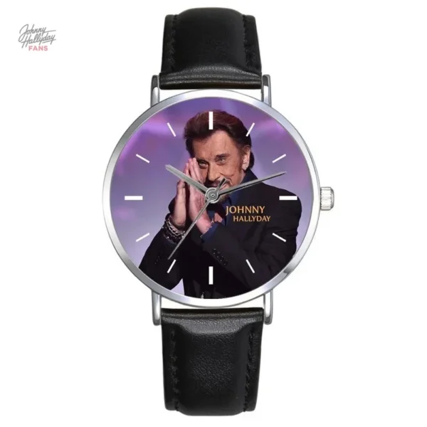 Montre Johnny Hallyday modèle 5, design élégant et intemporel