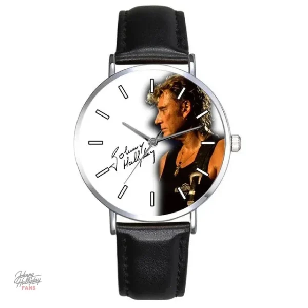 Montre Johnny Hallyday modèle 6 en deux couleurs
