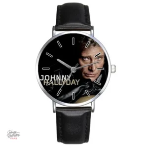 Montre Johnny Hallyday modèle 7 disponible en deux couleurs
