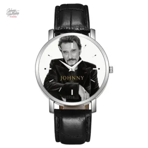 Montre Johnny Hallyday modèle 8, élégante et intemporelle