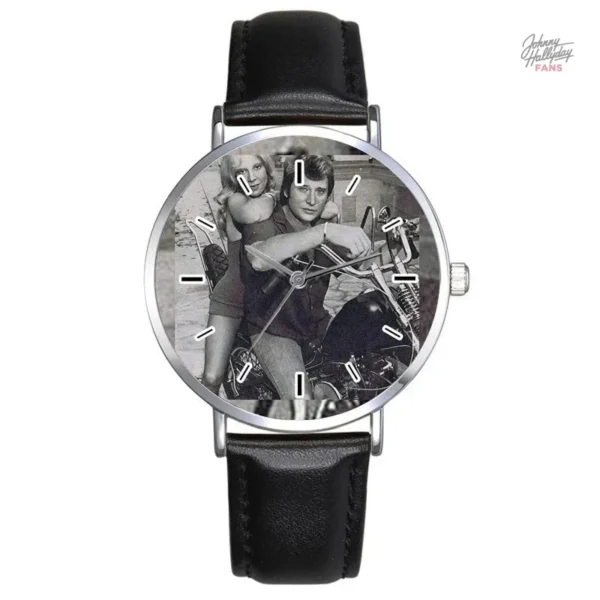 Montre Johnny Hallyday modèle 25 en design élégant