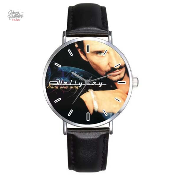 Montre Johnny Hallyday modèle 28 au design élégant et intemporel