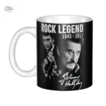 Mug Johnny Hallyday - Modèle classique