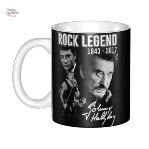 Mug Johnny Hallyday - Modèle classique
