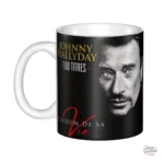 Mug Johnny Hallyday - Thème musique