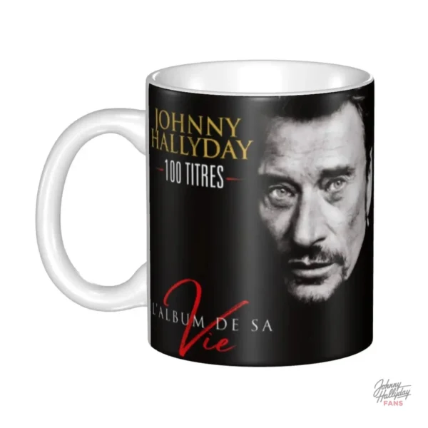 Mug Johnny Hallyday - Thème musique