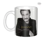 Mug Johnny Hallyday - Graphisme dynamique