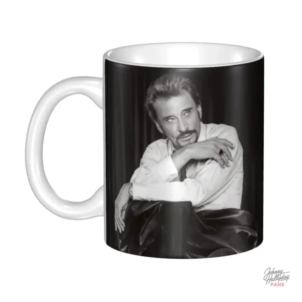 Mug Johnny Hallyday - Illustration en concert