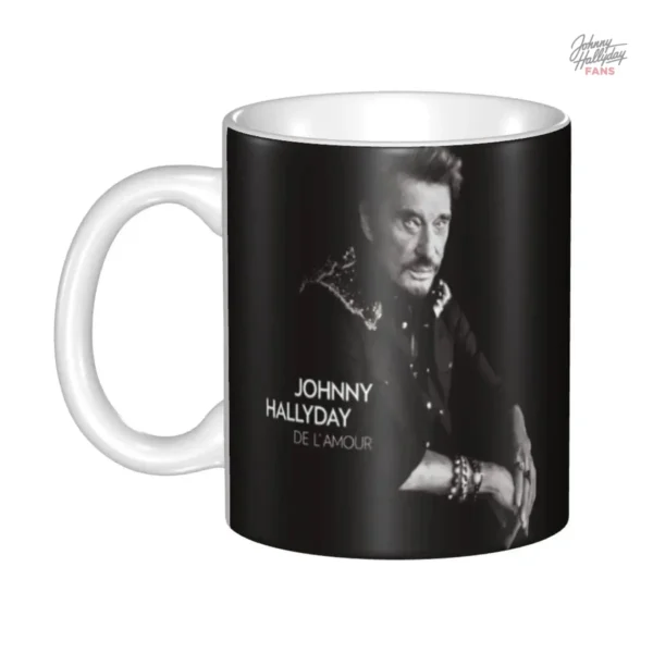 Mug Johnny Hallyday - Modèle classique - vue 2