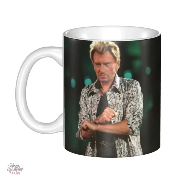 Mug Johnny Hallyday - Modèle classique - vue 3