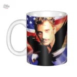 Mug Johnny Hallyday - Modèle classique - vue 5