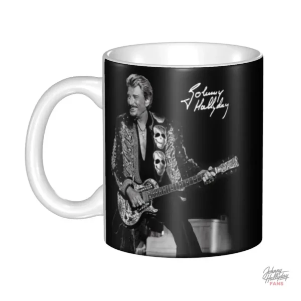 Mug Johnny Hallyday - Modèle classique - vue 6
