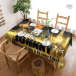 Nappe Johnny Hallyday avec design accrocheur