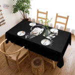 Nappe rectangulaire Johnny Hallyday 140 x 180 cm - vue 3