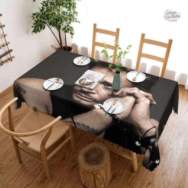 Nappe Johnny Hallyday style vintage