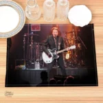 Napperon Johnny Hallyday - Artisanat de qualité
