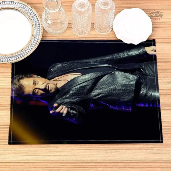 Napperon Johnny Hallyday - Modèle classique - vue 3