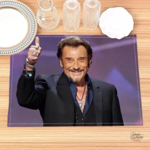 Napperon Johnny Hallyday - Édition limitée
