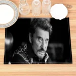 Napperon Johnny Hallyday - Collection exclusive