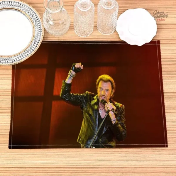 Napperon Johnny Hallyday - Thème musical