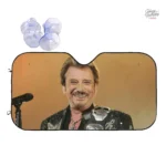 Pare-soleil Johnny Hallyday - style et fonctionnalité réunis