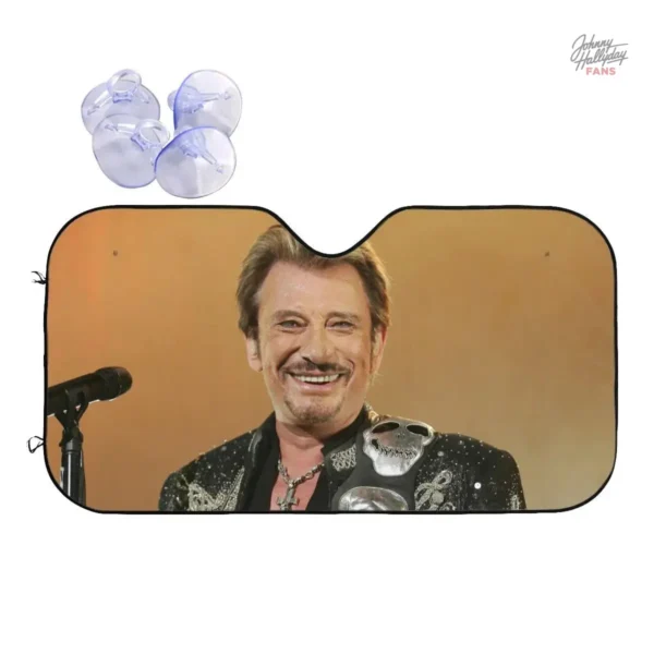 Pare-soleil Johnny Hallyday - style et fonctionnalité réunis