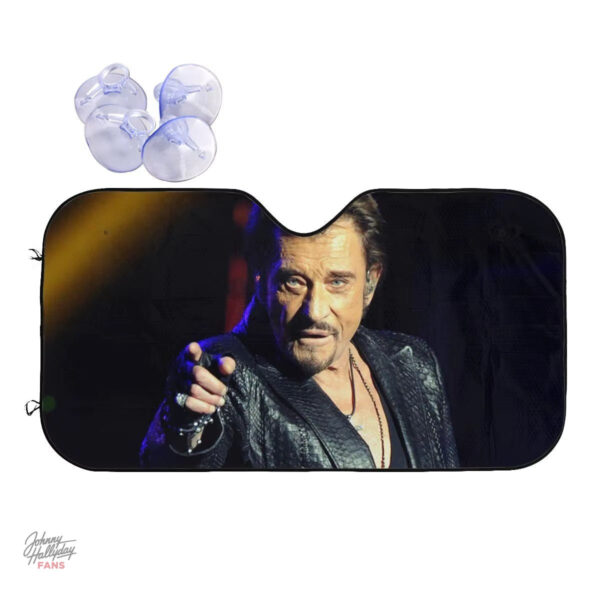 Pare-soleil Johnny Hallyday - pour un voyage stylé