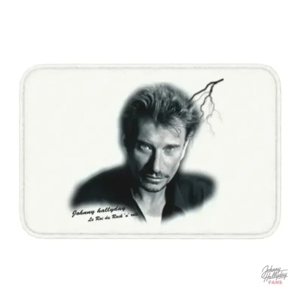 Tapis Johnny Hallyday, 40x60 cm