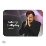 Petit tapis Johnny Hallyday 40x60 cm - vue 4