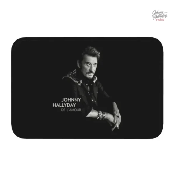 Petit tapis Johnny Hallyday 40x60 cm - vue 5