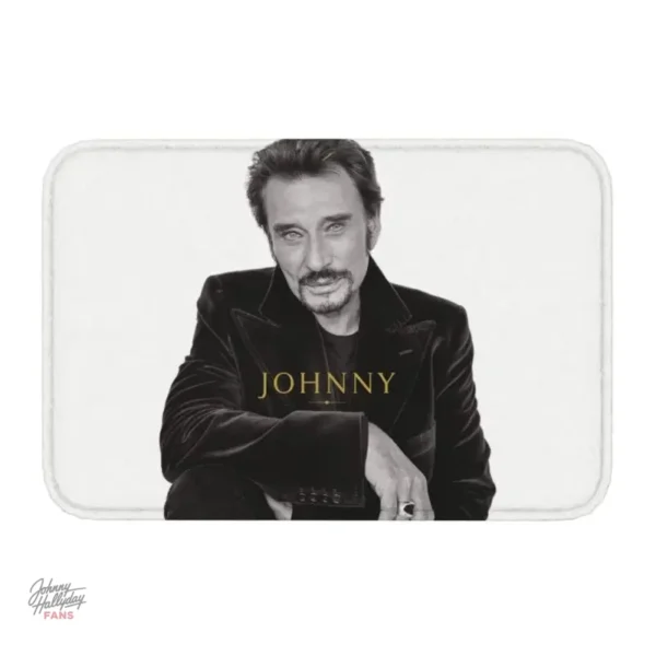 Petit tapis Johnny Hallyday 40x60 cm - vue 12