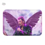 Petit tapis Johnny Hallyday 40x60 cm - vue 13