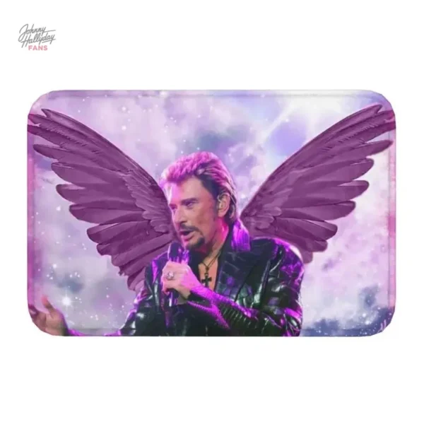Petit tapis Johnny Hallyday 40x60 cm - vue 13