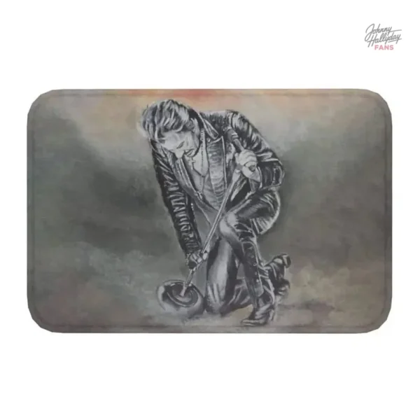 Petit tapis Johnny Hallyday 40x60 cm - vue 14