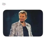 Tapis Johnny Hallyday, style unique, 40x60 cm