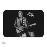 Tapis Johnny Hallyday, 40x60 cm, design rock