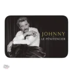 Tapis Johnny Hallyday, 40x60 cm, modèle 4