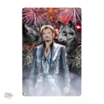 Plaques Johnny Hallyday, hommage à la légende