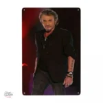 Plaque personnalisée Johnny Hallyday, 23 choix