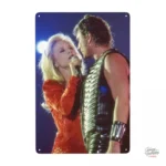 Plaque Johnny Hallyday, décor intérieur unique