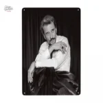 Plaque Johnny Hallyday, designs inspirants