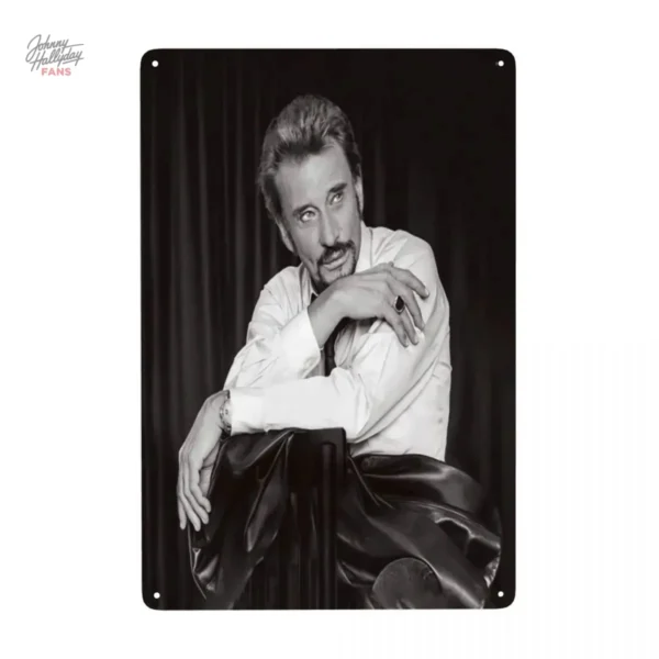 Plaque Johnny Hallyday, designs inspirants