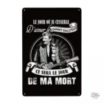 Plaque décorative Johnny Hally