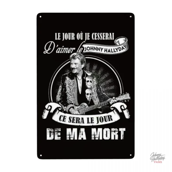 Plaque décorative Johnny Hally